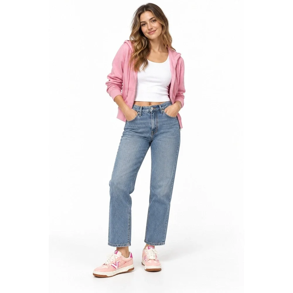 VANS Upland Sepia Rose Pink Chunky Sneakers Women's 7 Men's 5.5